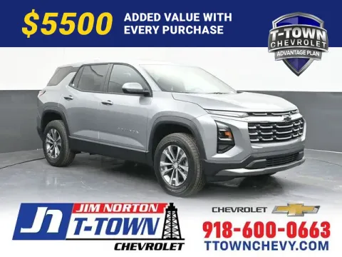 Gray 2026 Chevrolet Equinox LT for sale in Tulsa, OK