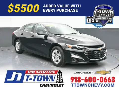 Black 2023 Chevrolet Malibu LT for sale in Tulsa, OK