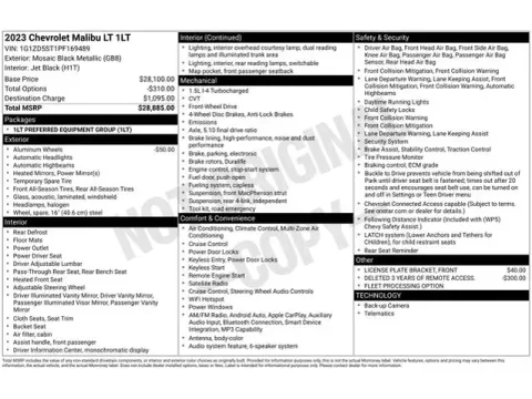 Another view of 2023 Chevrolet Malibu LT for sale in Tulsa, OK at Jim Norton T-Town Chevrolet