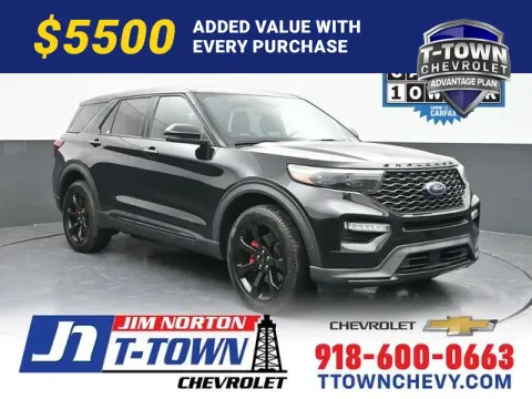 Black 2022 Ford Explorer ST for sale in Tulsa, OK