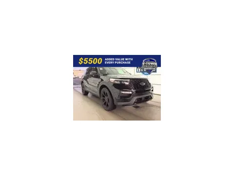 Black 2022 Ford Explorer ST for sale in Tulsa, OK