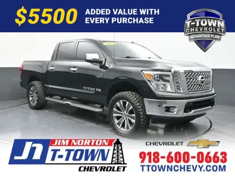 Black 2019 Nissan Titan SL for sale in Tulsa, OK