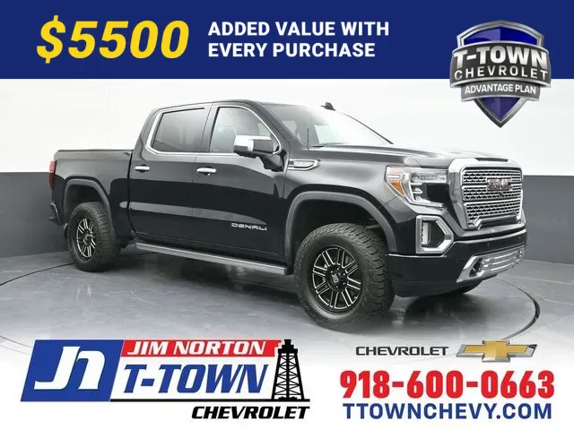 Black 2019 GMC Sierra 1500 Denali for sale in Tulsa, OK