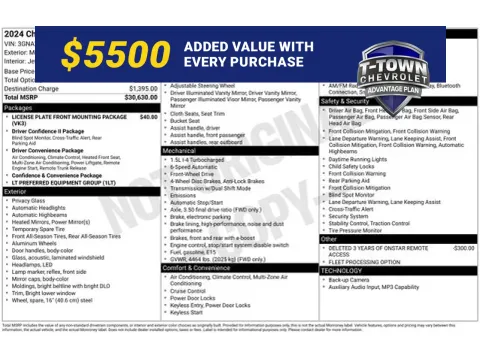 Black 2024 Chevrolet Equinox LT for sale in Tulsa, OK