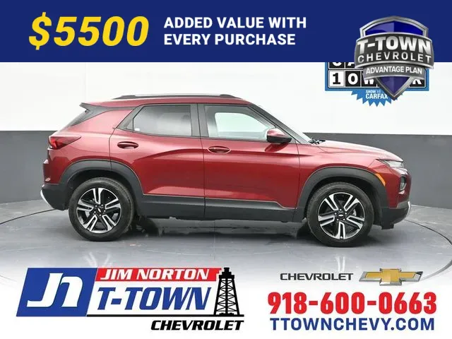 Red 2023 Chevrolet TrailBlazer LT for sale in Tulsa, OK