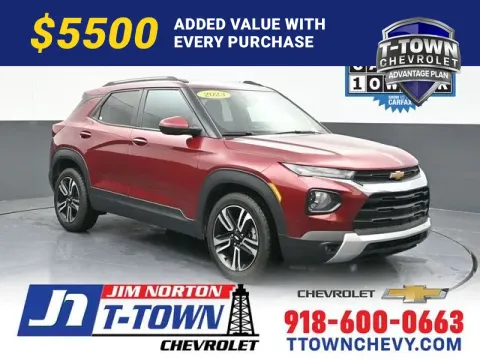 Red 2023 Chevrolet TrailBlazer LT for sale in Tulsa, OK