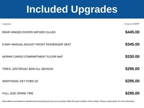 More photos of 2023 Ram ProMaster 2500 High Roof at Jim Norton T-Town Chevrolet, OK