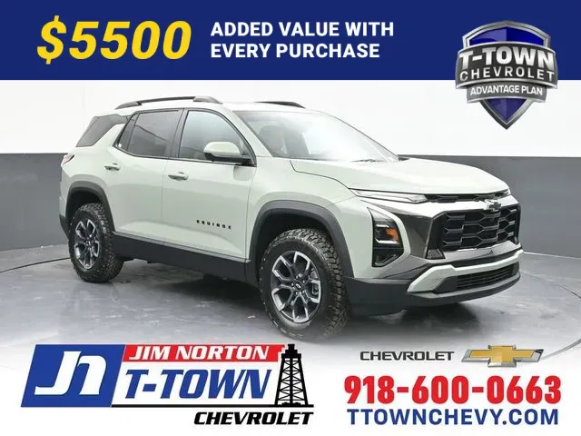 Green 2026 Chevrolet Equinox ACTIV for sale in Tulsa, OK