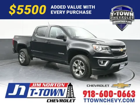 Black 2015 Chevrolet Colorado Z71 for sale in Tulsa, OK