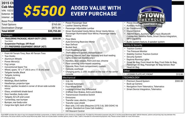 Black 2015 Chevrolet Colorado Z71 for sale in Tulsa, OK