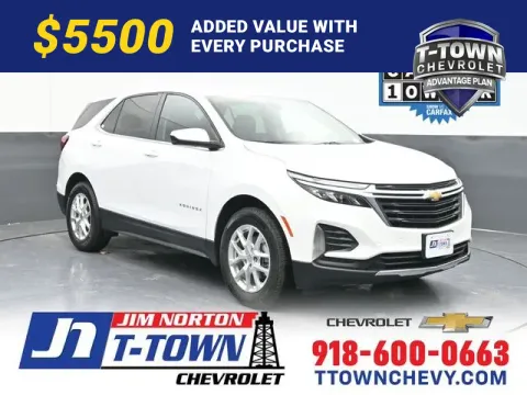 White 2024 Chevrolet Equinox LT for sale in Tulsa, OK