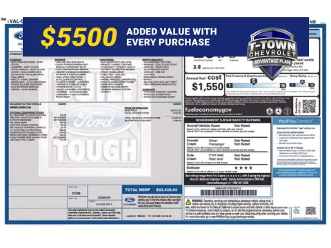 Red 2021 Ford Transit Connect XLT for sale in Tulsa, OK