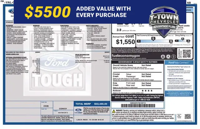 Red 2021 Ford Transit Connect XLT for sale in Tulsa, OK