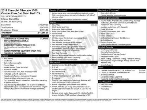 Another view of 2019 Chevrolet Silverado 1500 Custom for sale in Tulsa, OK at Jim Norton T-Town Chevrolet