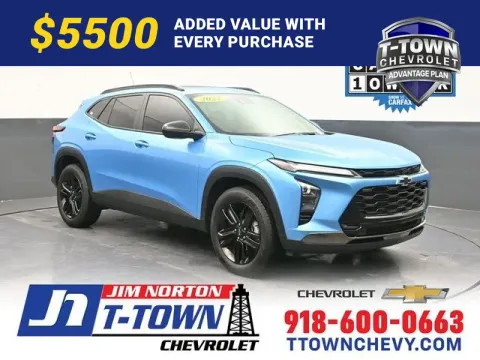 Blue 2025 Chevrolet Trax ACTIV for sale in Tulsa, OK