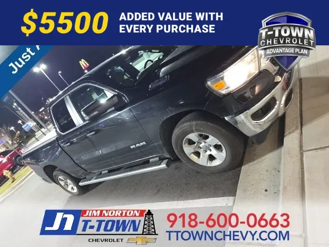 Black 2023 Ram 1500 Big Horn/Lone Star for sale in Tulsa, OK