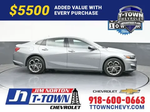 Gray 2024 Chevrolet Malibu LT for sale in Tulsa, OK