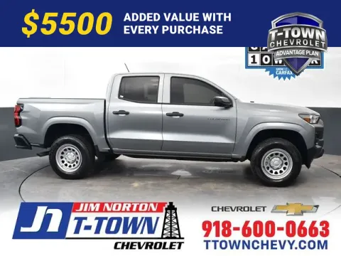 Gray 2024 Chevrolet Colorado Work Truck for sale in Tulsa, OK