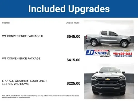 More photos of 2024 Chevrolet Colorado Work Truck at Jim Norton T-Town Chevrolet, OK