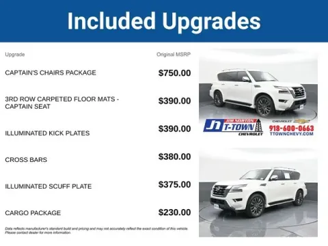 More photos of 2023 Nissan Armada Platinum at Jim Norton T-Town Chevrolet, OK