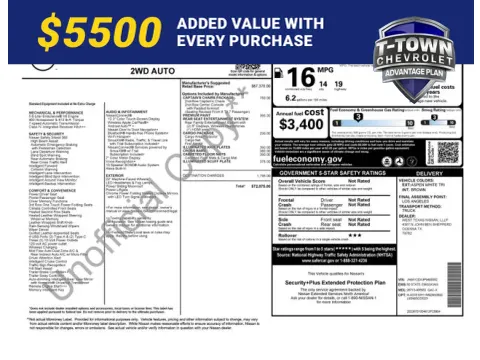 White 2023 Nissan Armada Platinum for sale in Tulsa, OK