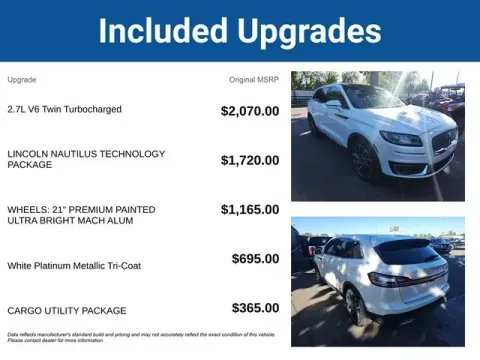 More photos of 2019 Lincoln Nautilus Reserve at Jim Norton T-Town Chevrolet, OK