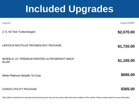 Photos of 2019 Lincoln Nautilus Reserve for sale in Tulsa, OK at Jim Norton T-Town Chevrolet