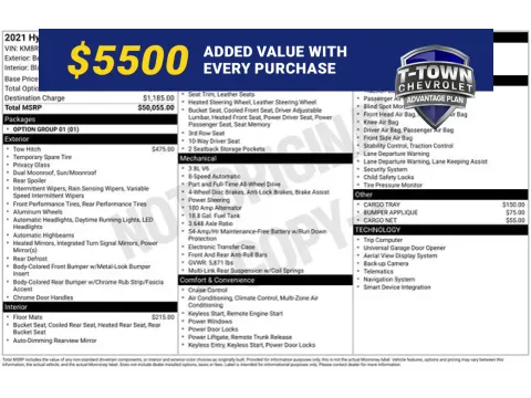 Black 2021 Hyundai Palisade Calligraphy for sale in Tulsa, OK