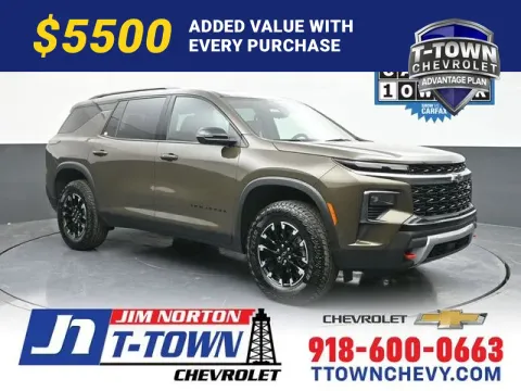 Brown 2024 Chevrolet Traverse Z71 for sale in Tulsa, OK