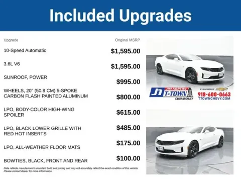 More photos of 2022 Chevrolet Camaro 2LT at Jim Norton T-Town Chevrolet, OK