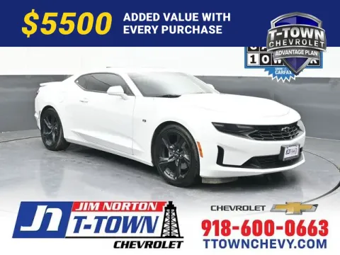 White 2022 Chevrolet Camaro 2LT for sale in Tulsa, OK