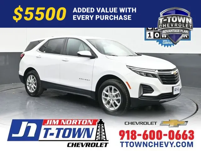White 2024 Chevrolet Equinox LT for sale in Tulsa, OK