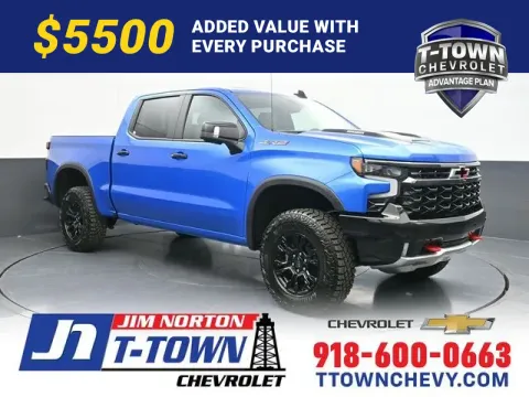 Blue 2026 Chevrolet Silverado 1500 ZR2 for sale in Tulsa, OK