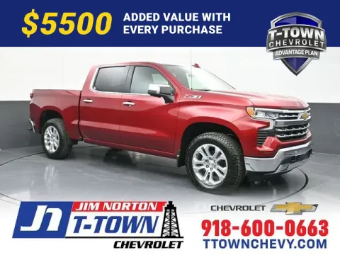 Red 2026 Chevrolet Silverado 1500 LTZ for sale in Tulsa, OK