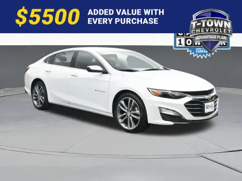 White 2023 Chevrolet Malibu LT for sale in Tulsa, OK