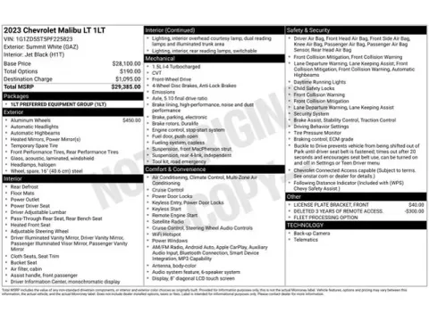 Another view of 2023 Chevrolet Malibu LT for sale in Tulsa, OK at Jim Norton T-Town Chevrolet