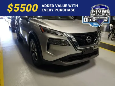 Silver 2023 Nissan Rogue SV for sale in Tulsa, OK