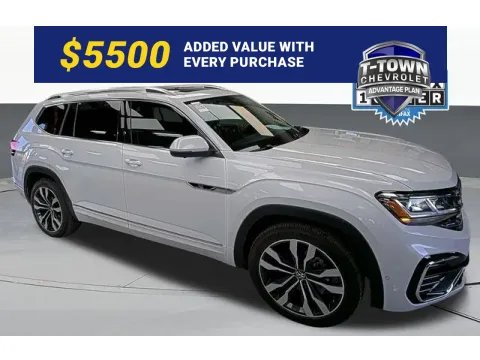 Black 2023 Volkswagen Atlas 3.6L V6 SEL Premium R-Line for sale in Tulsa, OK