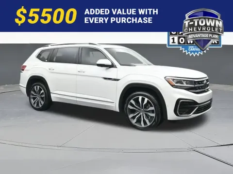 Black 2023 Volkswagen Atlas 3.6L V6 SEL Premium R-Line for sale in Tulsa, OK