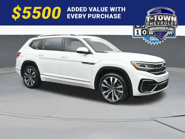 Black 2023 Volkswagen Atlas 3.6L V6 SEL Premium R-Line for sale in Tulsa, OK