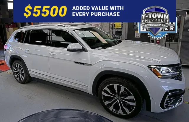 Black 2023 Volkswagen Atlas 3.6L V6 SEL Premium R-Line for sale in Tulsa, OK