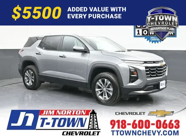 Gray 2025 Chevrolet Equinox LT for sale in Tulsa, OK