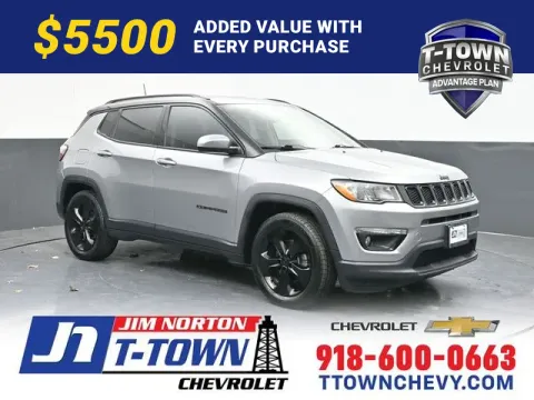 Silver 2019 Jeep Compass Altitude for sale in Tulsa, OK