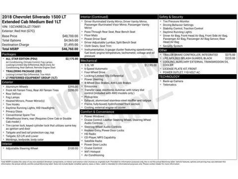 Another view of 2018 Chevrolet Silverado 1500 LT for sale in Tulsa, OK at Jim Norton T-Town Chevrolet