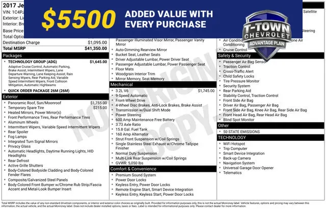 Brown 2017 Jeep Cherokee Overland for sale in Tulsa, OK