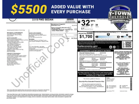 White 2024 Nissan Altima 2.5 S for sale in Tulsa, OK