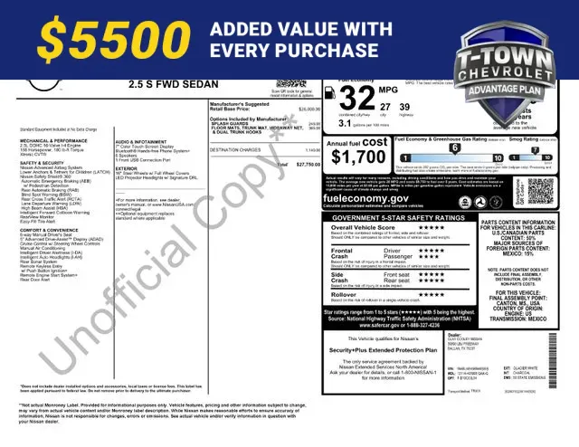 White 2024 Nissan Altima 2.5 S for sale in Tulsa, OK