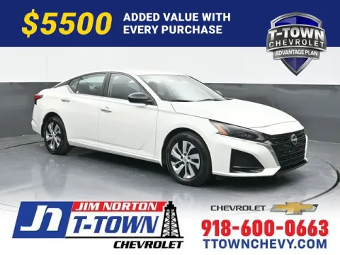 White 2024 Nissan Altima 2.5 S for sale in Tulsa, OK