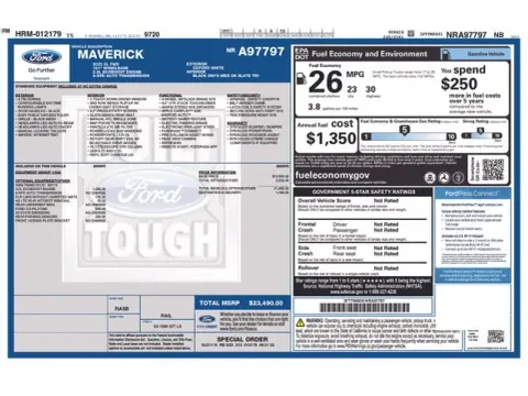 Another view of 2022 Ford Maverick XL for sale in Tulsa, OK at Jim Norton T-Town Chevrolet