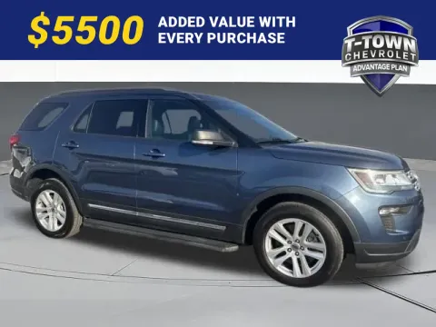 Blue 2019 Ford Explorer XLT for sale in Tulsa, OK